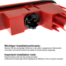 AMPIRE Rückfahrkamera (CVBS) für Citroën Berlingo 3, Peugeot Rifter 3, Partner 3, Opel Combo E, Fiat Doblo 3 (K9) Toyota Proace City