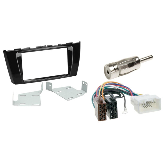 Einbausatz 2DIN für Mitsubishi Space Star (A00) 01/2013 - 04/2016 Mirage 2014 - 2017