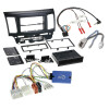 Autoradio Einbausatz für Mitsubishi Lancer (CYO) 2007 - 2010 mit Lenkradfernbedienung und mit Rockford Fosgate OEM Soundsystem