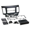 Autoradio Einbausatz für Mitsubishi Lancer (CYO) 2007 - 2010 mit Lenkradfernbedienung und mit Rockford Fosgate OEM Soundsystem