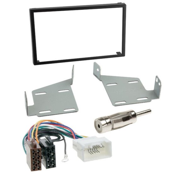 Autoradio- Einbausatz für Mitsubishi SpaceStar ab 11/2017 Basis  2-DIN
