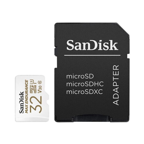 ScanDisk Max Endurance microSD Karte (Class10) 32GB