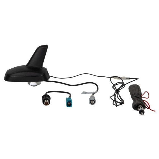 Dachantenne AM/FM Shark HC97(m)>Fakra/DIN 12V Phantom