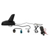 Dachantenne AM/FM Shark HC97(m)>Fakra/DIN 12V Phantom