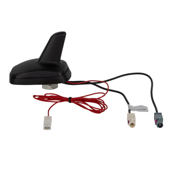 Dachantenne FM/DAB+ Shark Fakra(m)/Fakra(m) 12V extern