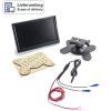 AMPIRE TFT-Monitor 17.8cm (7), 2 Videoeingänge (AHD/CVBS) Klebe/Saugnapfhalter