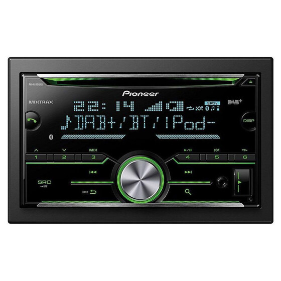 Pioneer FH-X840DAB 2-DIN Autoradio mit DAB+, Bluetooth & CD-Player