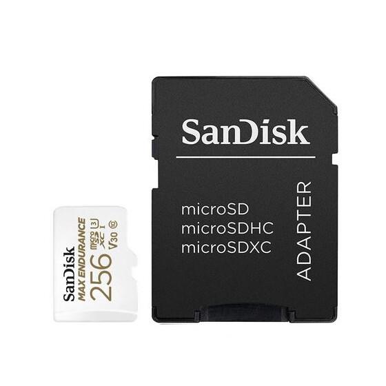 SanDisk Max Endurance microSD Karte (Class10), 256GB