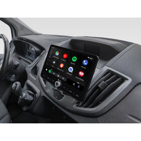 Android Navigationssystem für Ford Transit 2014-2018 mit 10,1-Zoll Touchscreen, Inkl. Head-up-Display, Apple CarPlay und Android Auto