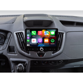 Android Navigationssystem für Ford Transit 2014-2018 mit 10,1-Zoll Touchscreen, Inkl. Head-up-Display, Apple CarPlay und Android Auto