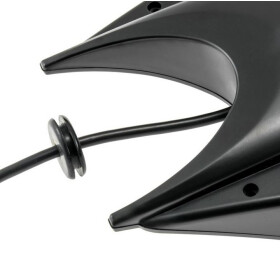 AMPIRE Kamera (CVBS), 95°, 35.5mm, universal, schwarz