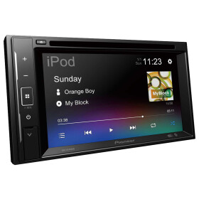 Pioneer AVH-A240DAB - Doppel-DIN CD/DVD/MP3-Autoradio mit Touchscreen / DAB / Bluetooth / USB / iPod