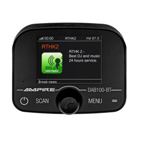 AMPIRE DAB+ Receiver mit BT-Freisprecheinrichtung...