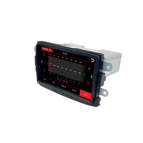 Android Autoradio für Dacia Sandero / Duster / Renault Captur mit 4 x 100W Class-D Verstärker, 8 Zoll Display (hochauflösend), Inkl. Head-up-Display, Apple CarPlay und Android Auto