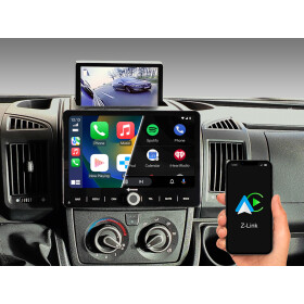 10,1-Zoll Android Navigationssystem D10-DCX Plus – C für Citroën Jumper II, Peugeot Boxer II ab 2006, Fiat Ducato (2006-2021) & Ducato 8 (2021-2024 ) & Ducato 9 ab 2024