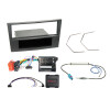 1-DIN Kit mit Fach Opel charcoal LFB CAN Bus/Antenne
