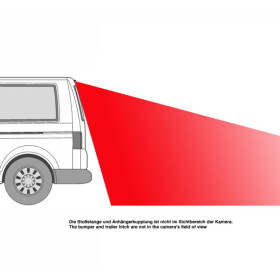 AMPIRE Kamera (AHD), für Volkswagen T5 und T6 / T6.1 mit Flügeltüren bis MJ 2021