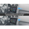 9-Zoll Android Autoradio für VW Caddy, Golf 5 Plus, Golf 6 mit Wireless Apple CarPlay & Android Auto, Blitzer.de PRO Integration, 4x100W Class-D Verstärker und Head-up-Display
