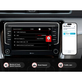 Dynavin 7 Zoll (17,78 cm)  Navigationsgerät für diverse Modelle VW Golf ab 2003