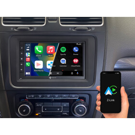 Dynavin 7-Zoll Universal Doppel Din Android Autoradio mit Wireless Apple CarPlay & Android Auto, Blitzer.de PRO Integration, 4x100W Class-D Verstärker und Head-up-Display