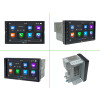 Dynavin 7-Zoll Universal Doppel Din Android Autoradio mit Wireless Apple CarPlay & Android Auto, Blitzer.de PRO Integration, 4x100W Class-D Verstärker und Head-up-Display