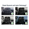 Dynavin 9-Zoll (22,86cm) Android Autoradio für Renault Clio IV mit Wireless Apple CarPlay & Android Auto, Blitzer.de PRO Integration, 4x100W Class-D Verstärker und Head-up-Display