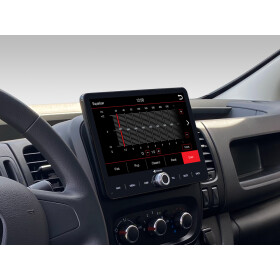 Dynavin 10,1-Zoll Android Autoradio für Renault Trafic III mit Wireless Apple CarPlay & Android Auto, Blitzer.de PRO Integration, 4x100W Class-D Verstärker und Head-up-Display