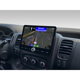 Dynavin 10,1-Zoll Android Autoradio für Renault Trafic III mit Wireless Apple CarPlay & Android Auto, Blitzer.de PRO Integration, 4x100W Class-D Verstärker und Head-up-Display