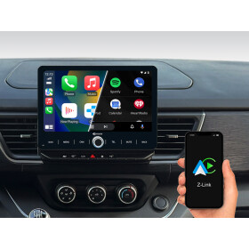 Dynavin 10,1-Zoll Android Autoradio für Renault Trafic / Renault Kangoo mit Wireless Apple CarPlay & Android Auto, Blitzer.de PRO Integration, 4x100W Class-D Verstärker und Head-up-Display