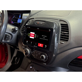 Dynavin 10,1-Zoll Android Autoradio für Renault Clio V mit Wireless Apple CarPlay & Android Auto, Blitzer.de PRO Integration, 4x100W Class-D Verstärker und Head-up-Display