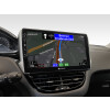10,1-Zoll Android Autoradio für Peugeot 208 / 2008 mit Wireless Apple CarPlay & Android Auto, Blitzer.de PRO Integration, 4x100W Class-D Verstärker und Head-up-Display
