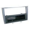 2-DIN Radioblende mit Fach Peugeot 308 / 308CC silber