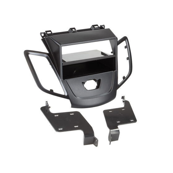2-DIN Radioblende mit Fach Ford Fiesta (ohne Display) 2008 > schwarz