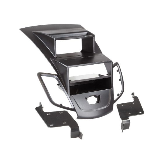 2-DIN Radioblende mit Fach Ford Fiesta (mit Display) 2008 > schwarz