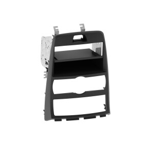 2-DIN Radioblende mit Fach Hyundai Genesis 2010 > schwarz