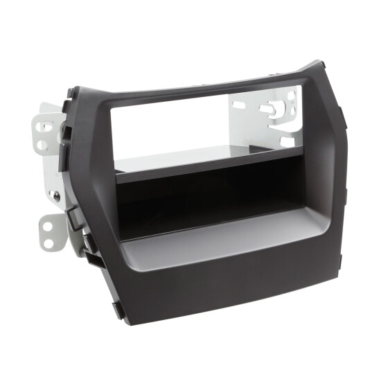 2-DIN Radioblende mit Fach Hyundai Santa Fe > schwarz