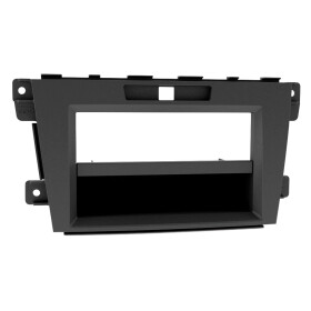 2-DIN Radioblende mit Fach Mazda CX 7 2009 > schwarz