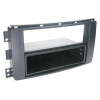 2-DIN Radioblende mit Fach Smart ForTwo /ForFour schwarz