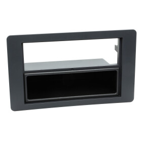 2-DIN Radioblende mit Fach Saab 9.5 2005 > schwarz