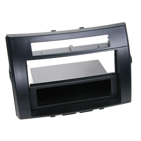 2-DIN Radioblende mit Fach Toyota Corolla Verso > 2009 schwarz