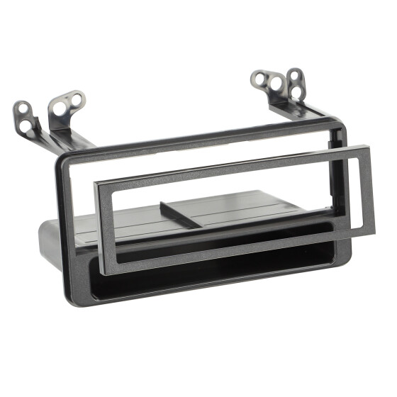 1-DIN Radioblende mit Ablagefach Toyota schwarz