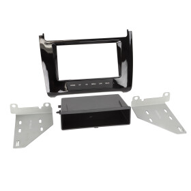 2-DIN Radioblende mit Fach VW Polo V (Typ 6C)...