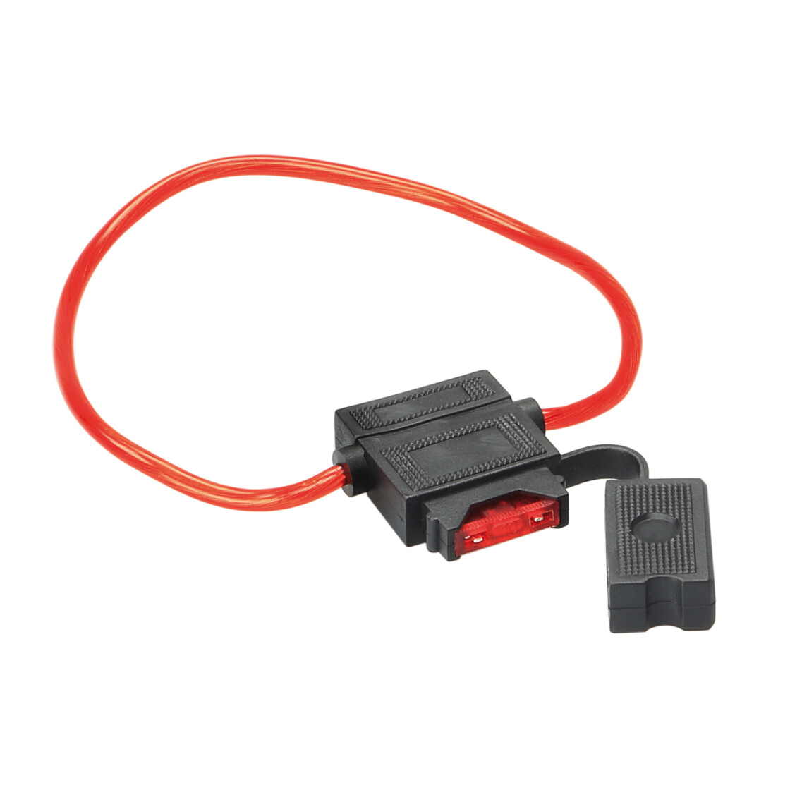 ATC Sicherungshalter mit 10 A Sicherung /30 cm Kabel rot, 6,99 €