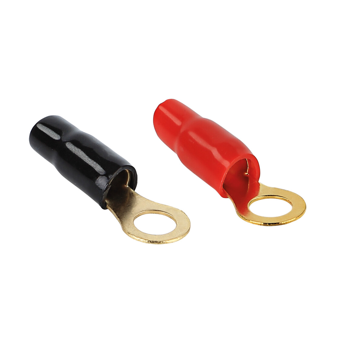 Ringösen 10 mm² > 6,4 mm 2 x rot / 2 x schwarz, 9,90 €