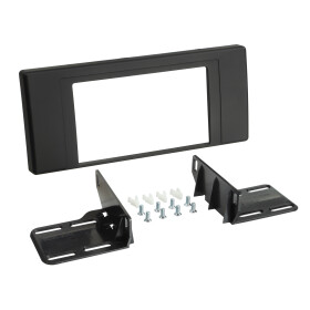 2-DIN Radioblende BMW X5 (E53) 2000 - 2006 schwarz