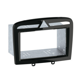 2-DIN Radioblende Peugeot 308 / 308 CC / RCZ schwarz nacre