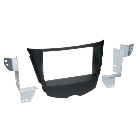2-DIN Radioblende Hyundai Veloster 2011 > schwarz
