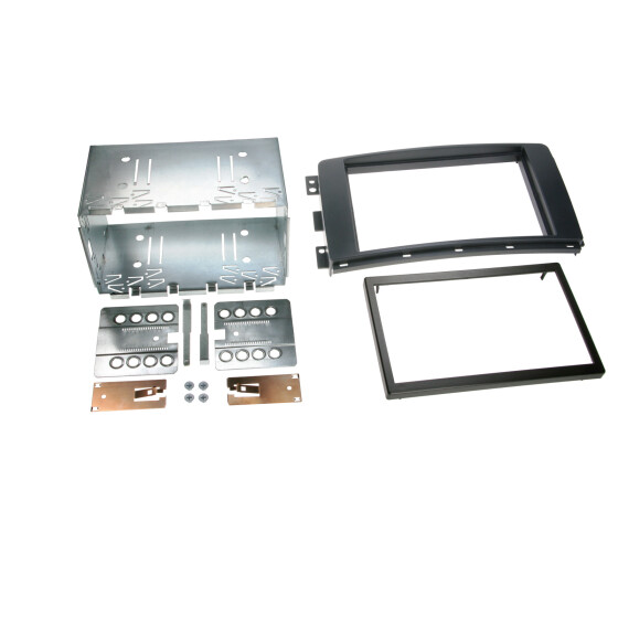 2-DIN Radioblende Smart ForTwo / ForFour schwarz