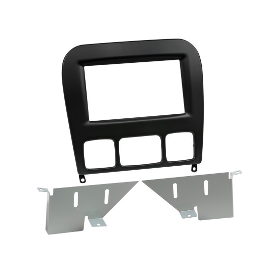 2-DIN Radioblende S Klasse (W220)  schwarz