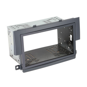2-DIN Radioblende Mitsubishi Colt 2004->2008 schwarz